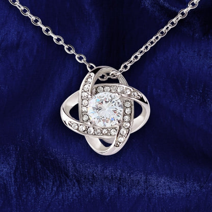 Cadeau pour ma femme - Tu es le plus beau chapitre de ma vie - Collier Éternel finition rhodium